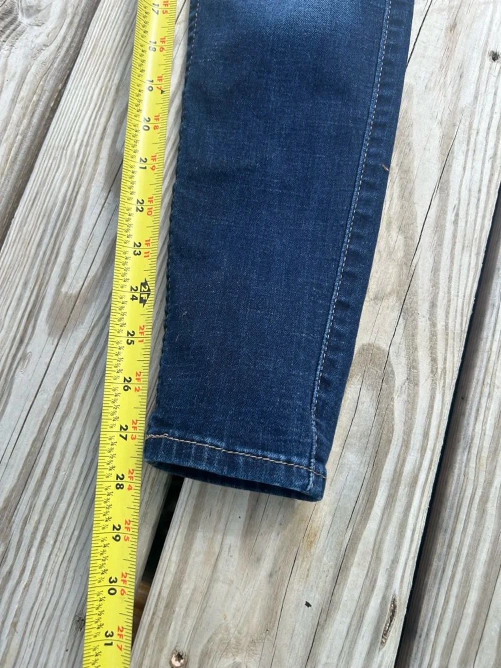 Hollister California Super Skinny Jeans dark Wash mens Blue‎ Size 28/30